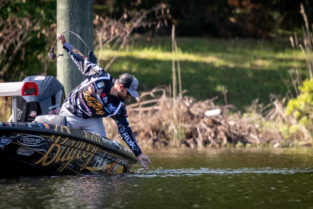 Professional Angler Drew Benton Fishing